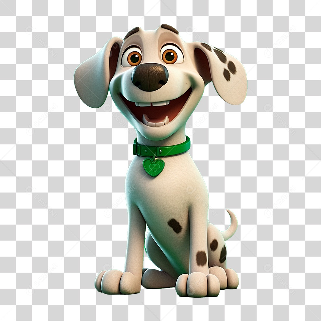 Mascote Cachorro PNG Transparente