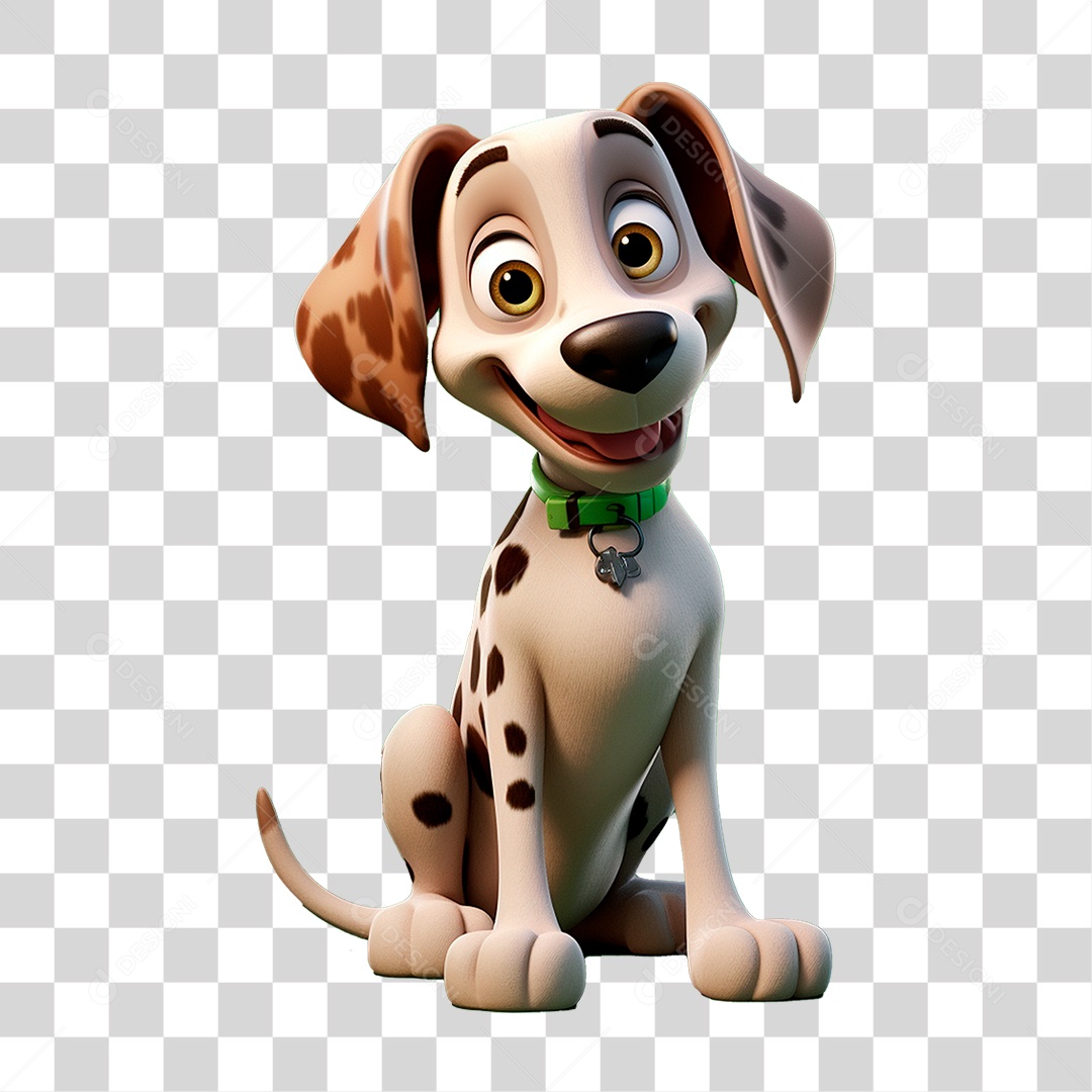 Mascote Cachorro PNG Transparente