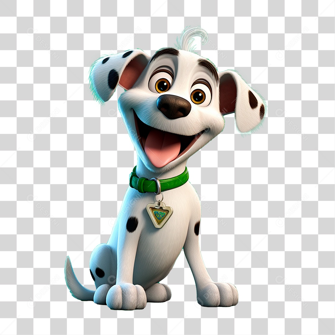Mascote Cachorro PNG Transparente