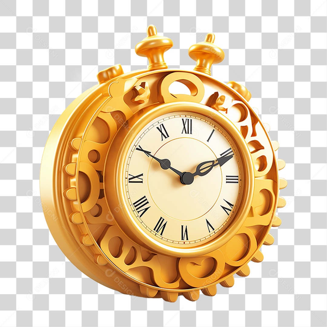 Relógio Alarme Horas PNG Transparente