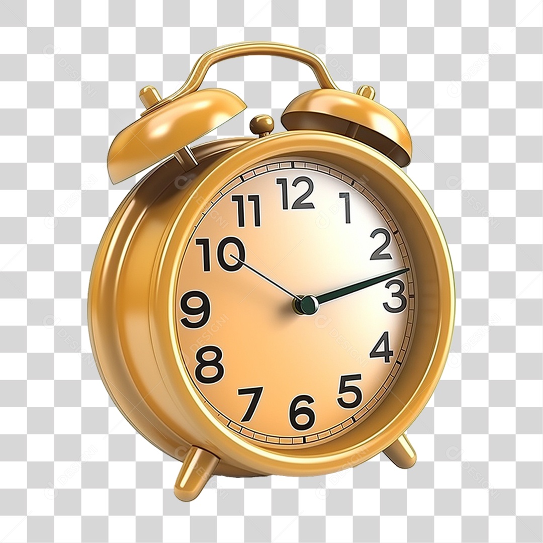 Relógio Alarme Horas PNG Transparente