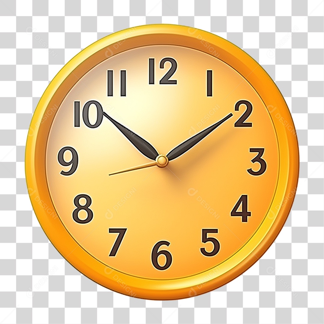 Relógio Alarme Horas PNG Transparente