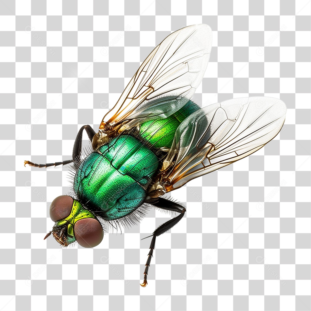 Mosca Inseto PNG Transparente
