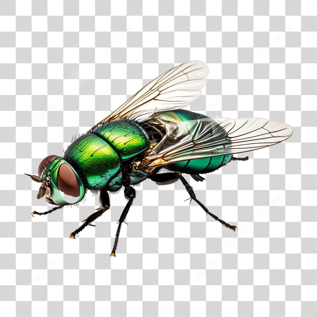 Mosca Inseto PNG Transparente