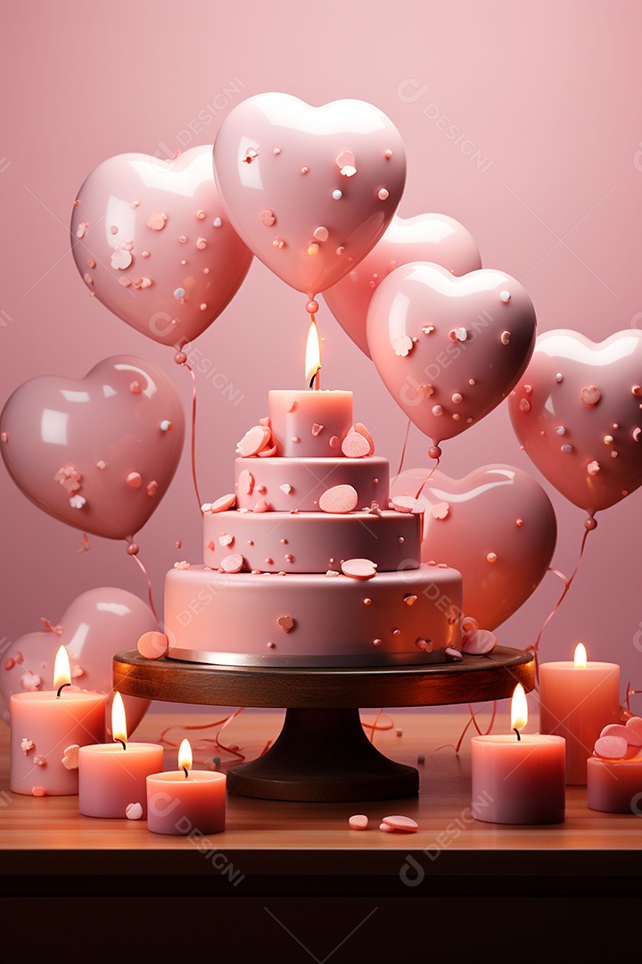 Linda decoração de aniversário