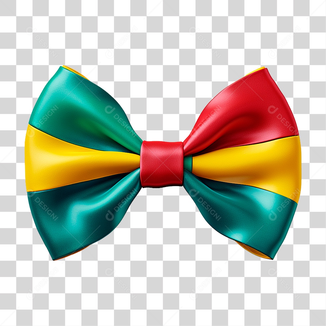 Laço Colorido PNG Transparente