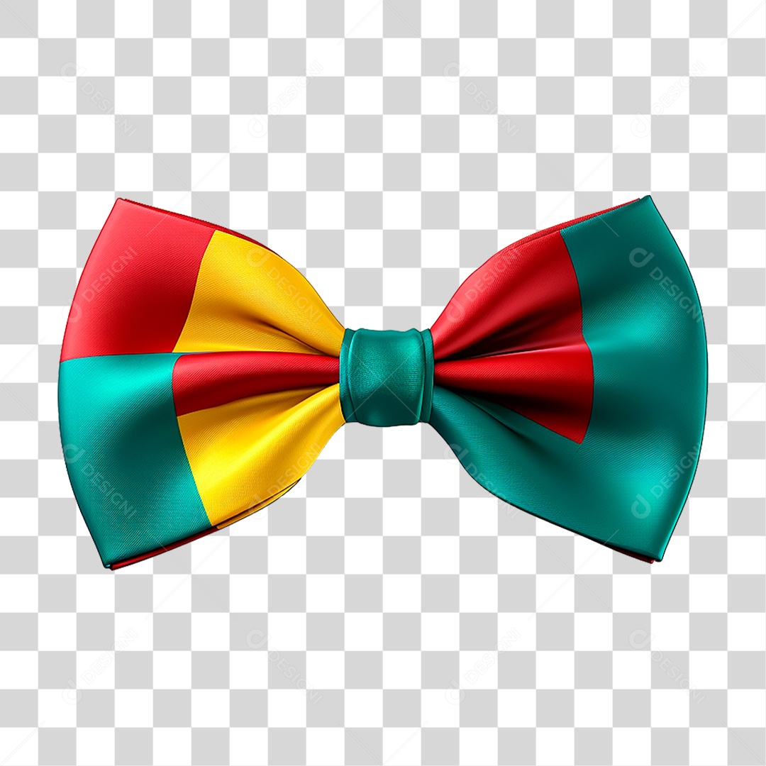 Laço Colorido PNG Transparente