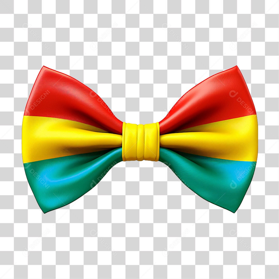 Laço Colorido PNG Transparente