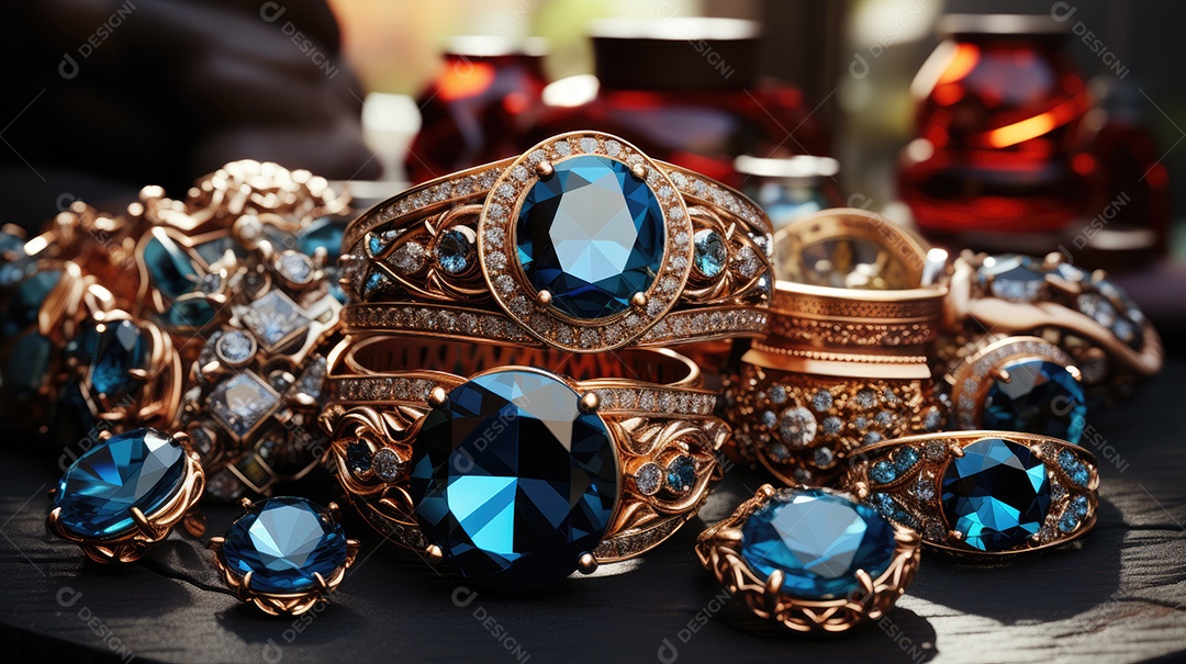 Joias lindas e modernas.