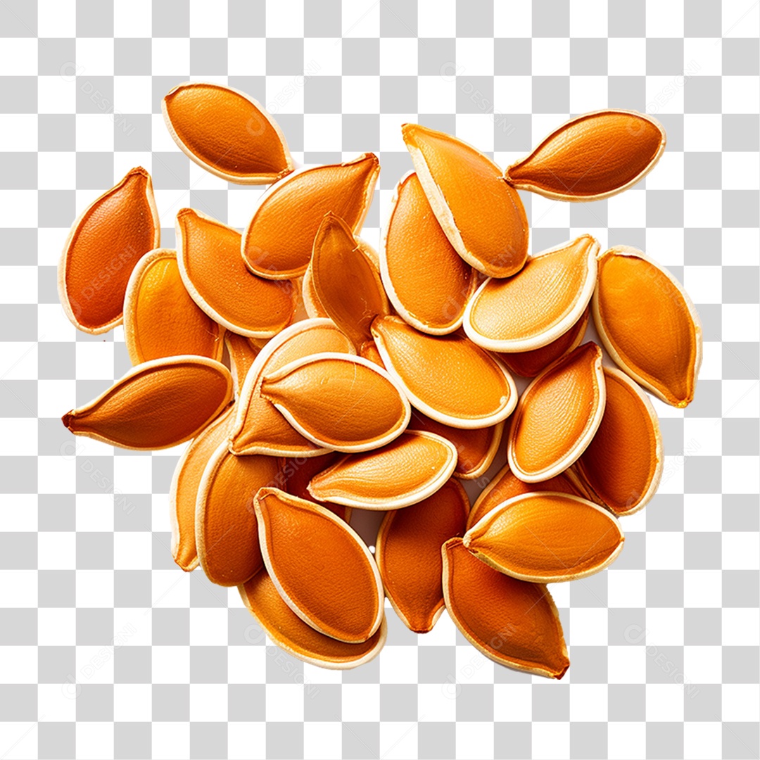 Sementes de Abóbora PNG Transparente