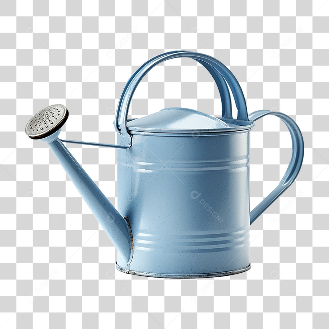 Regador de Metal PNG Transparente