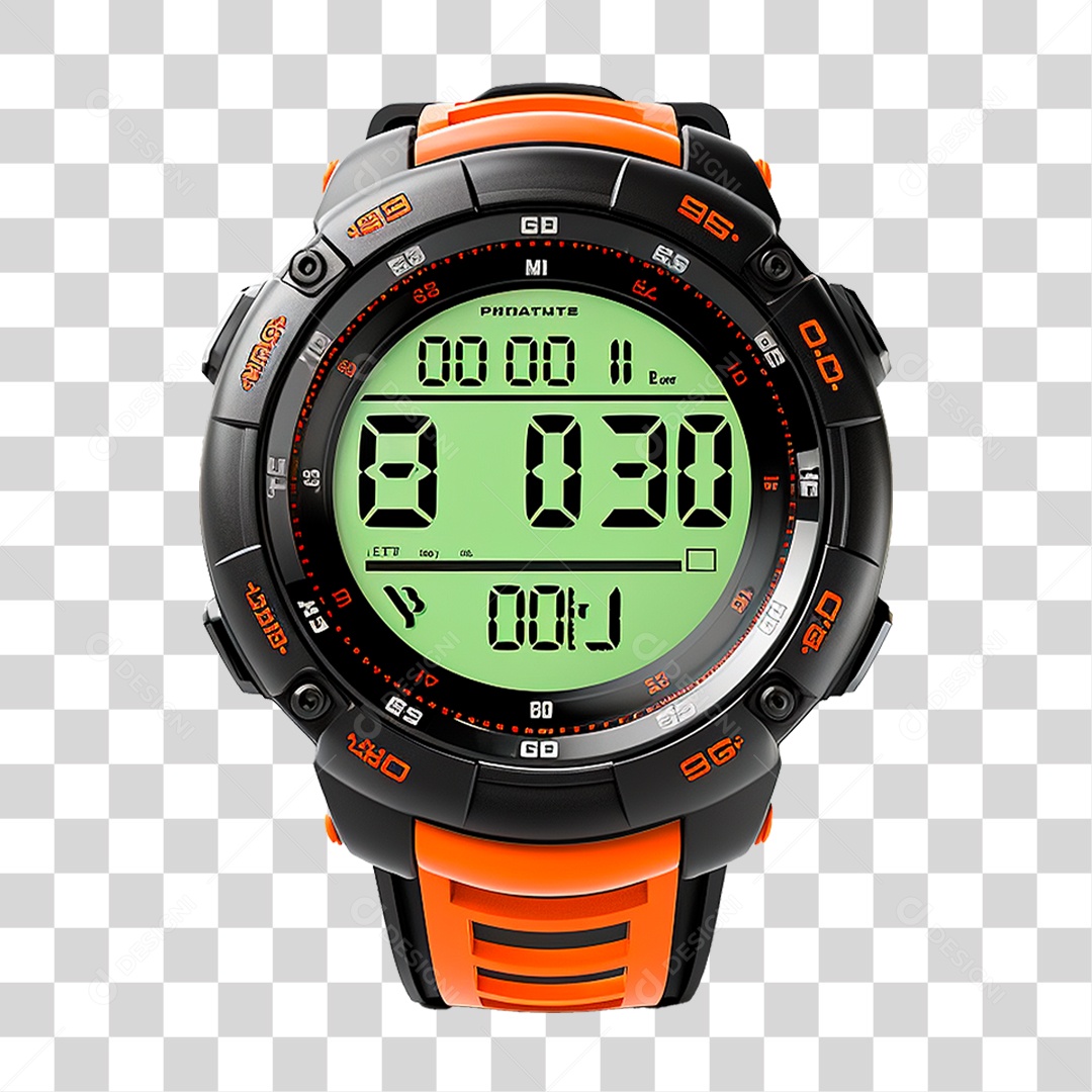 Relógio Esportivo PNG Transparente
