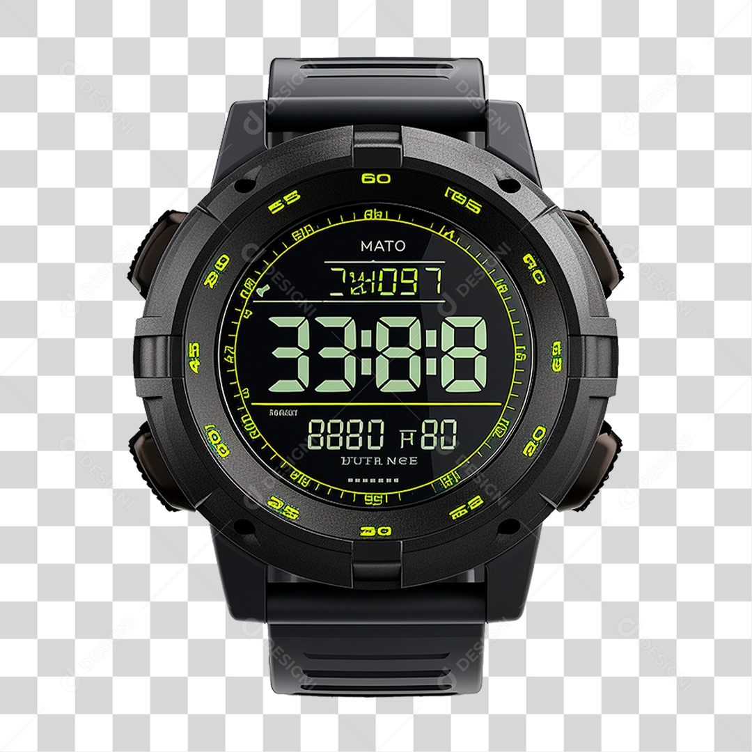 Relógio Esportivo PNG Transparente