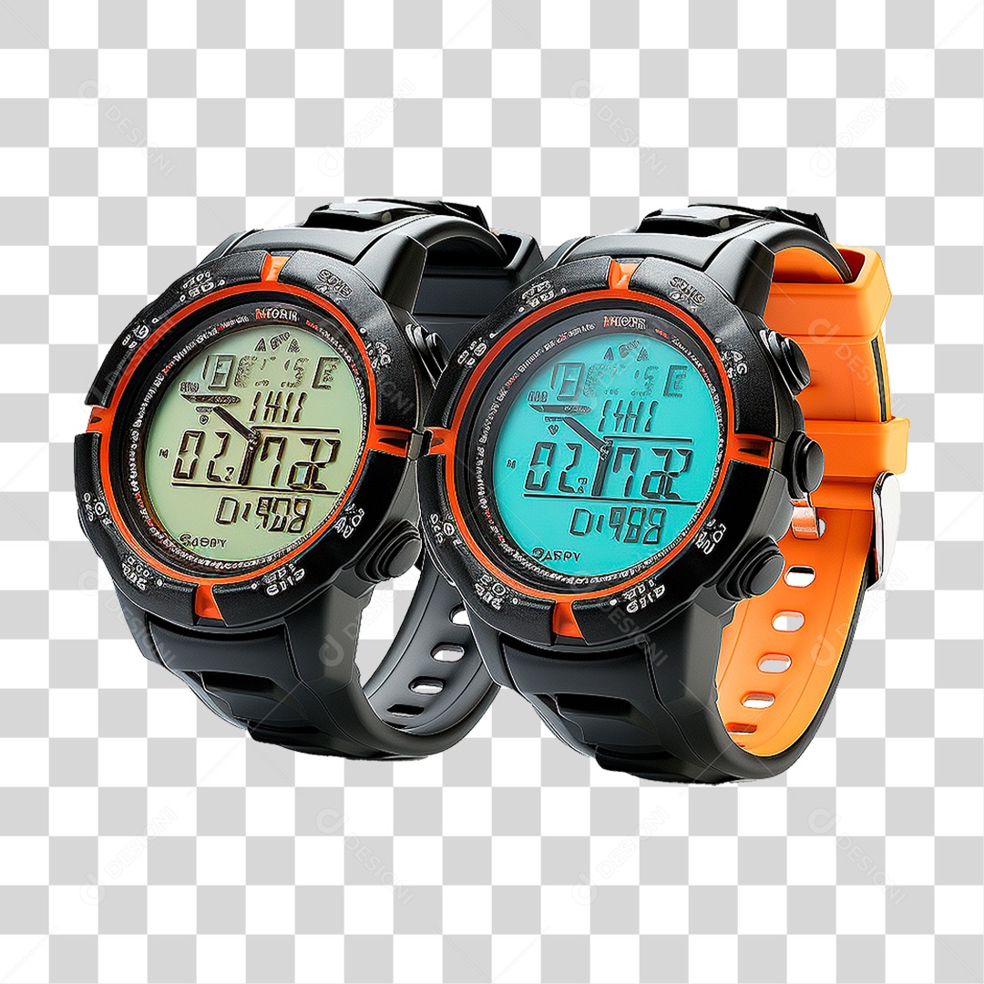 Relógio Esportivo PNG Transparente