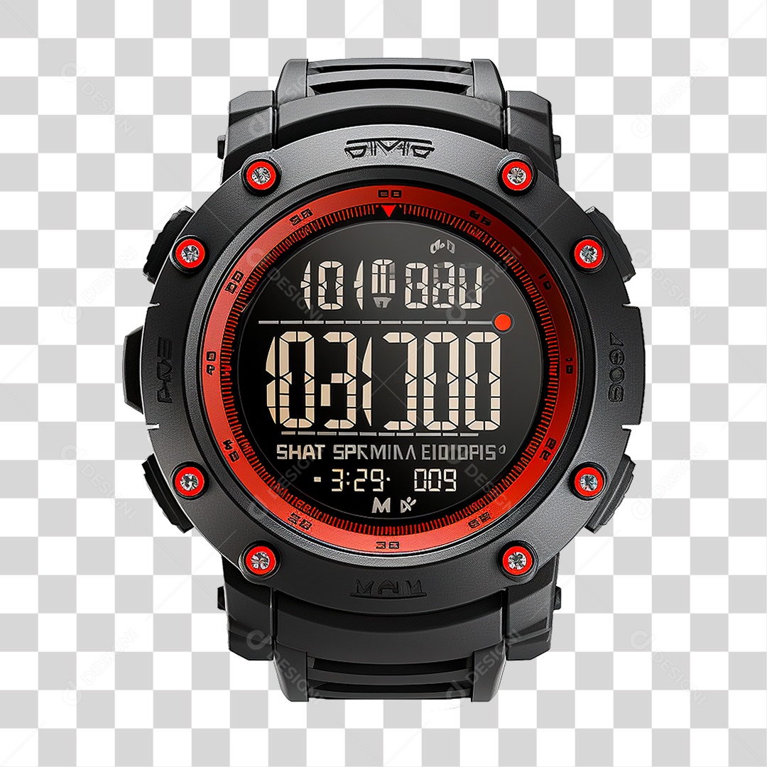 Relógio Esportivo PNG Transparente