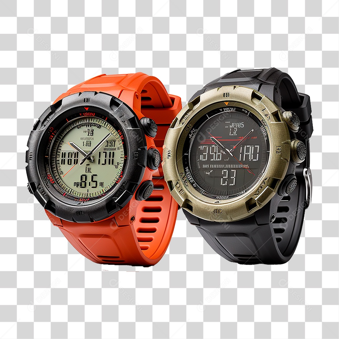 Relógio Esportivo PNG Transparente