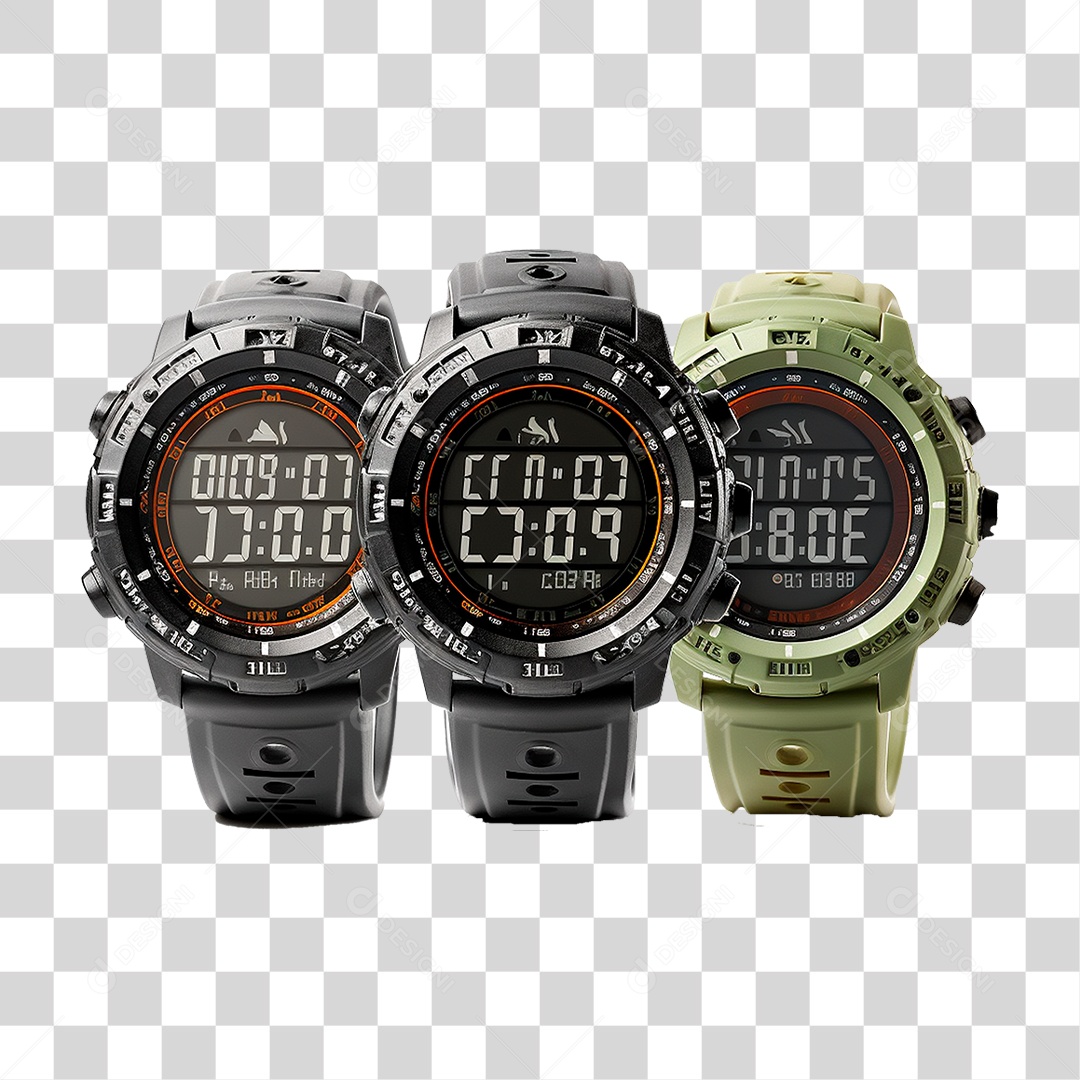 Relógio Esportivo PNG Transparente