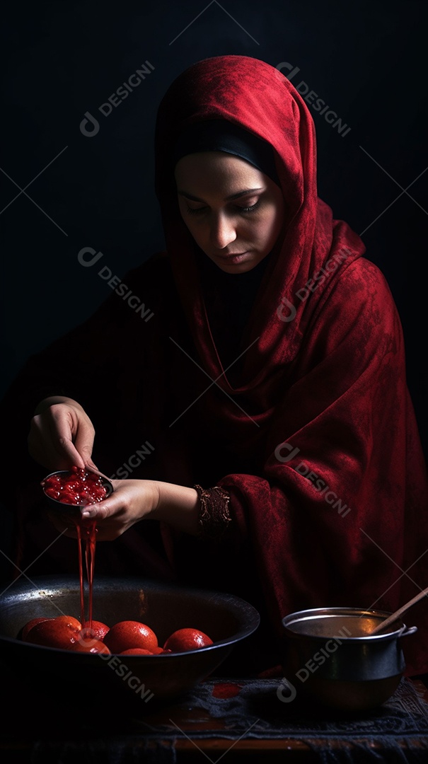 Uma celebração de ingredientes frescos