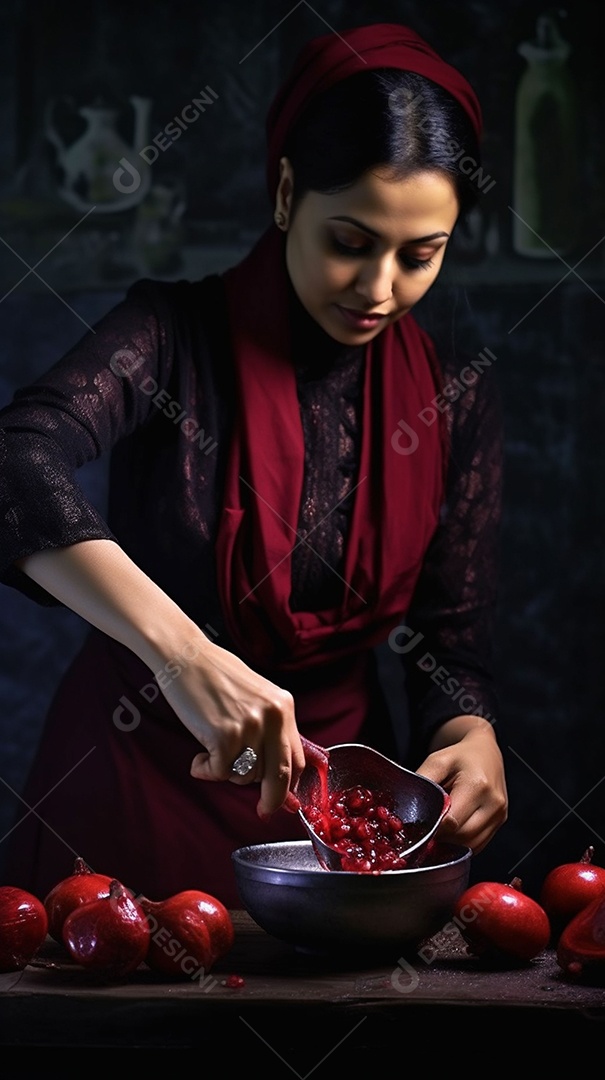 Uma celebração de ingredientes frescos