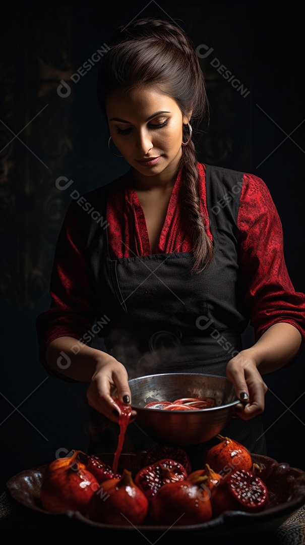 Uma celebração de ingredientes frescos