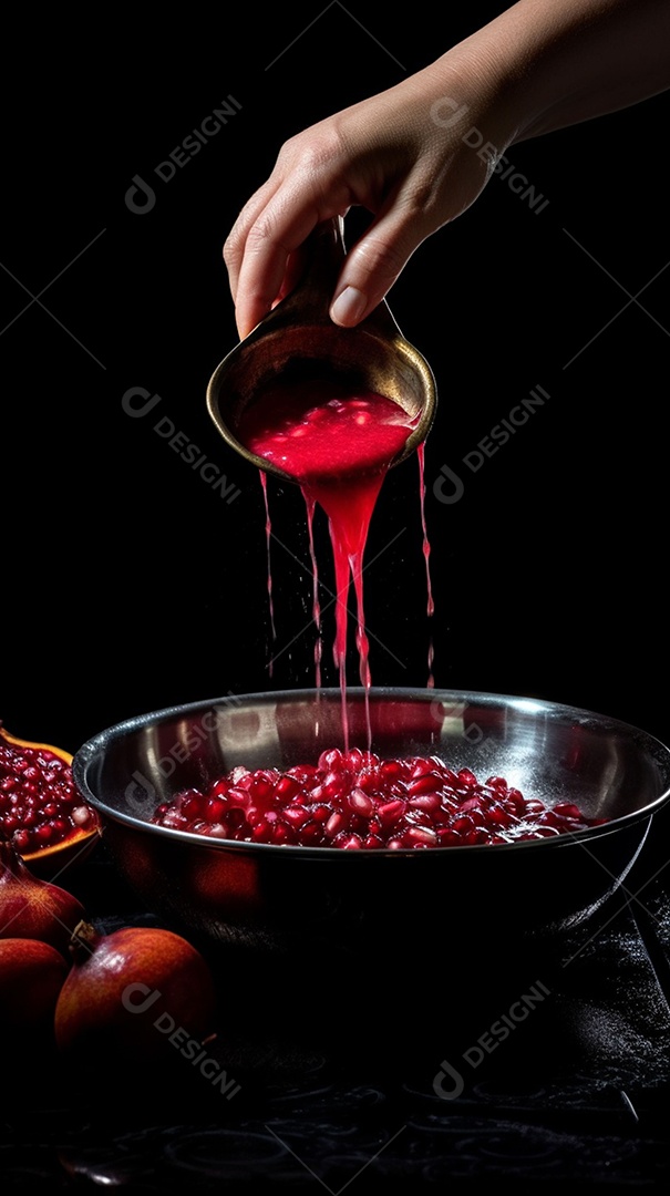 Uma celebração de ingredientes frescos