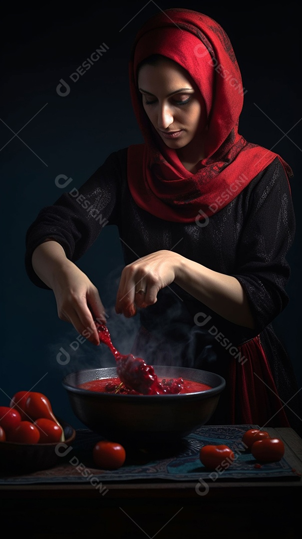 Uma celebração de ingredientes frescos