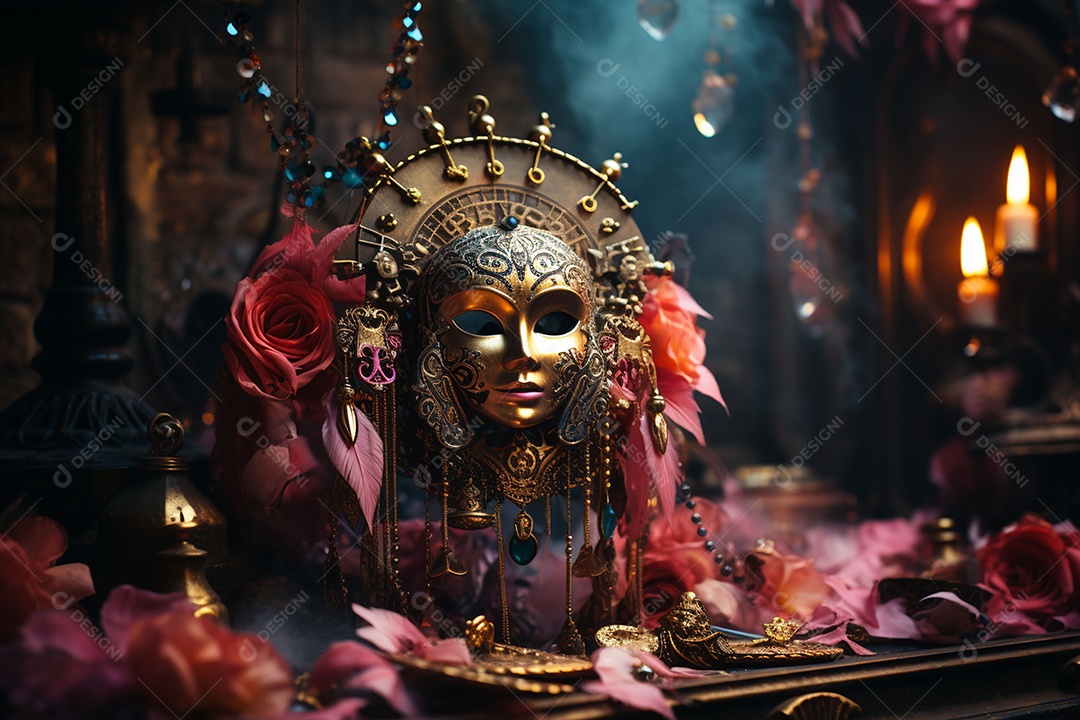 Máscaras de carnaval veneziano