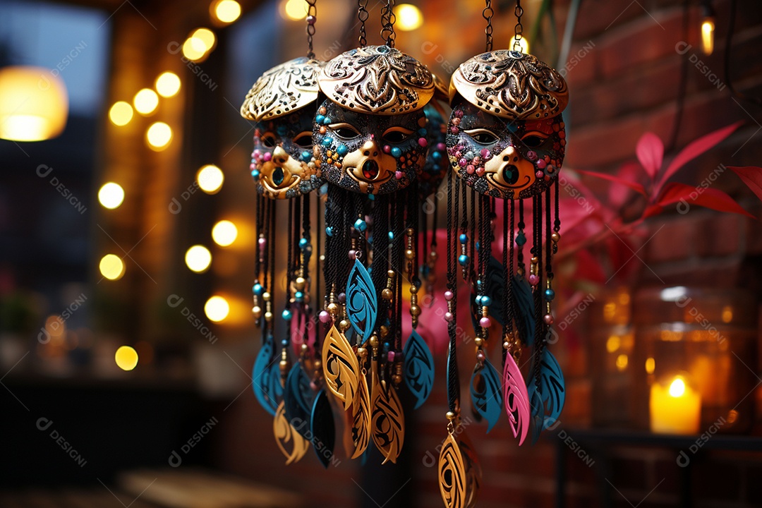 Máscaras de carnaval veneziano