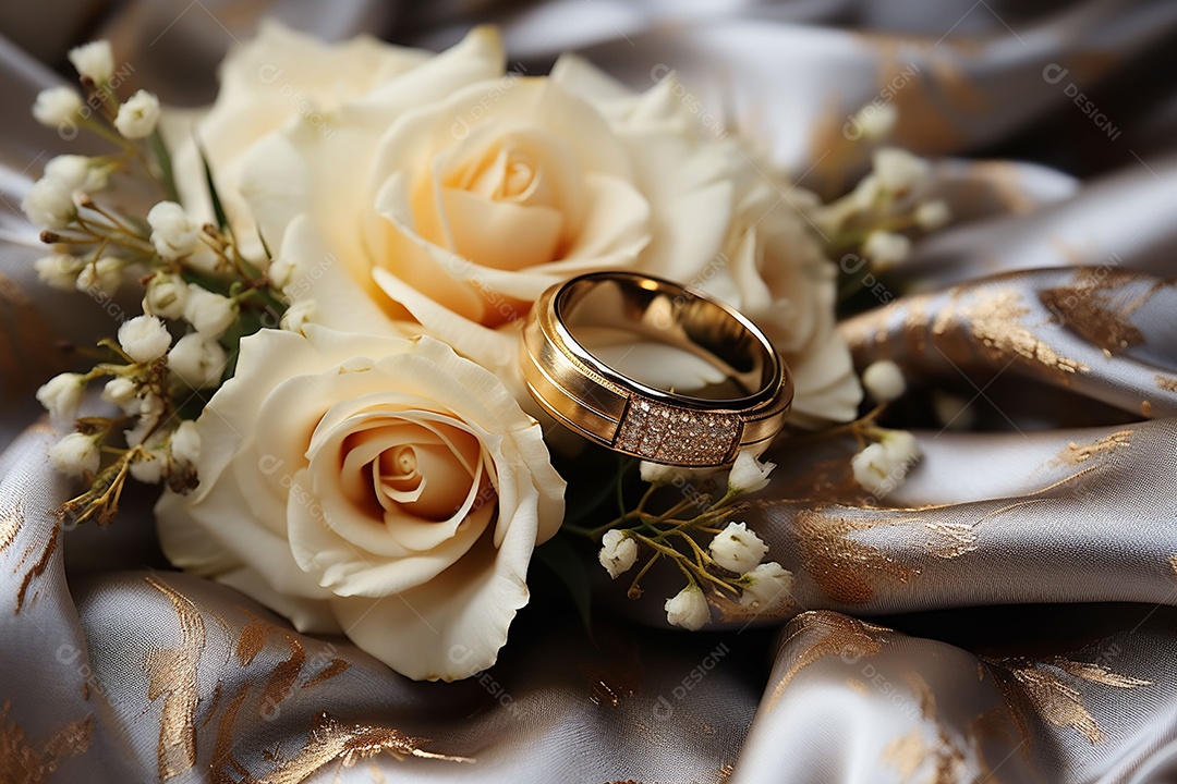 Acessórios para casamento alianças para convite