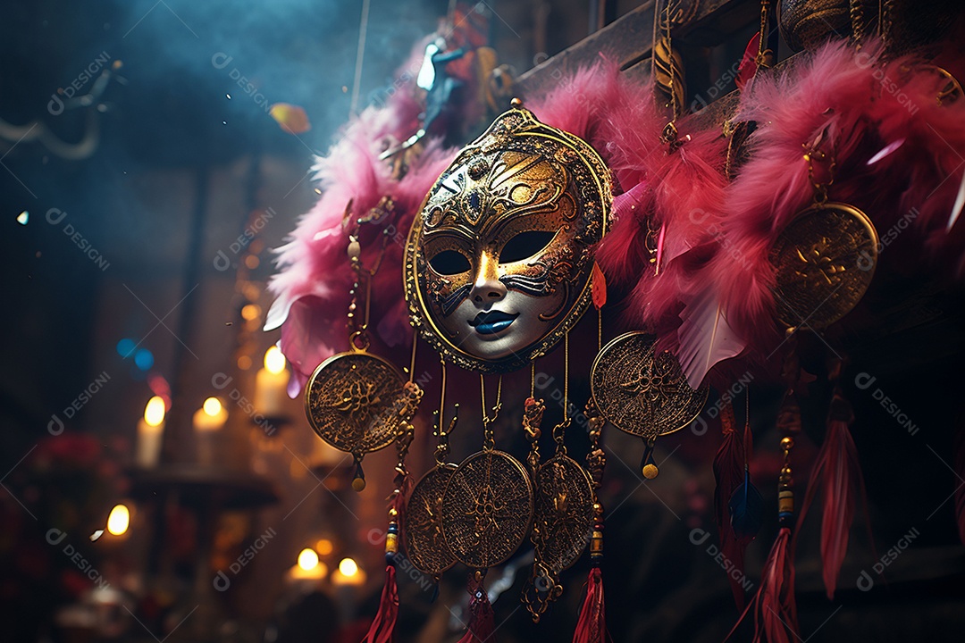 Máscaras de carnaval veneziano