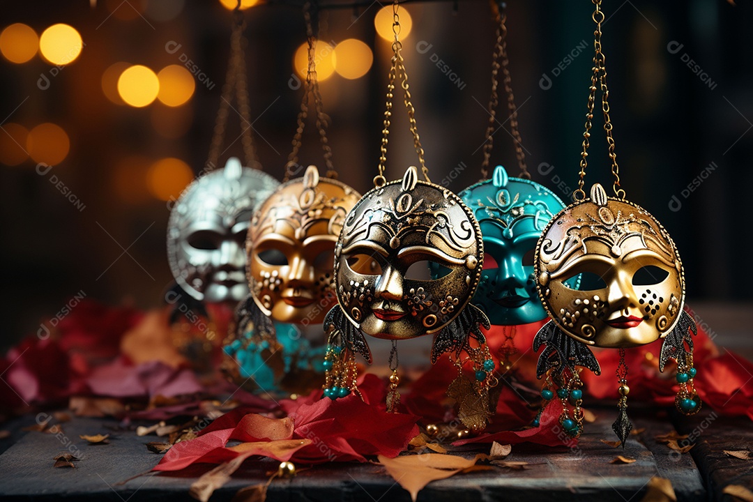 Máscaras de carnaval veneziano