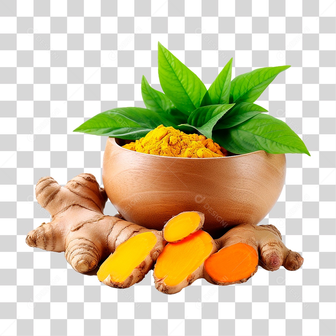 Tigela de Açafrão PNG Transparente