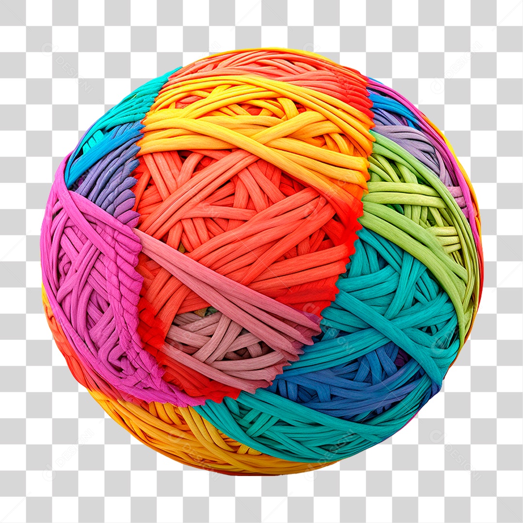 Novelo de Linha PNG Transparente