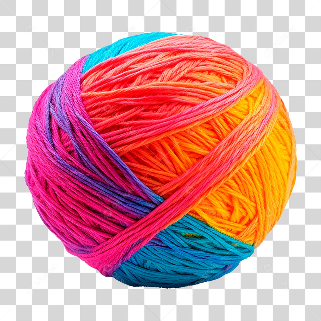 Novelo de Linha PNG Transparente