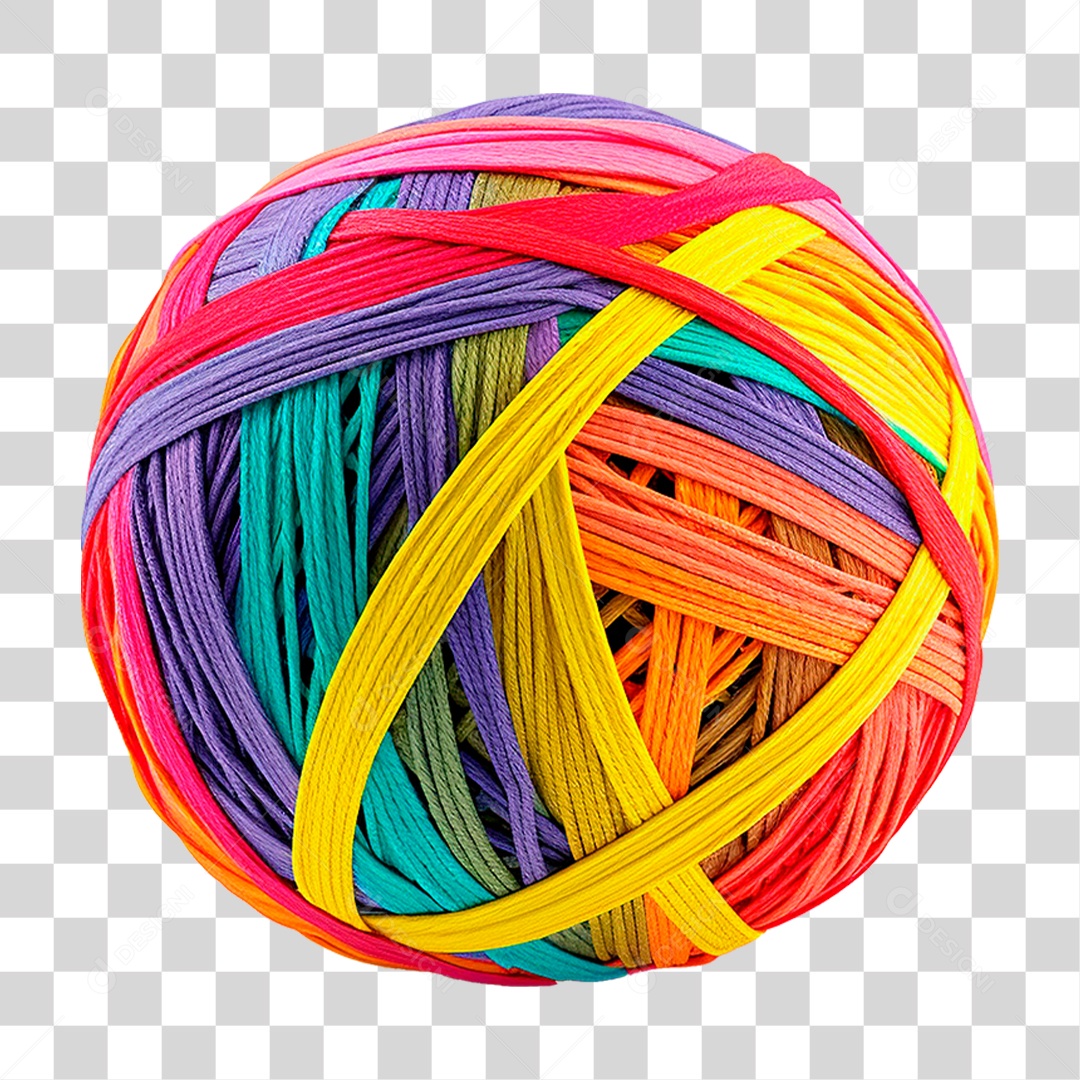 Novelo de Linha PNG Transparente