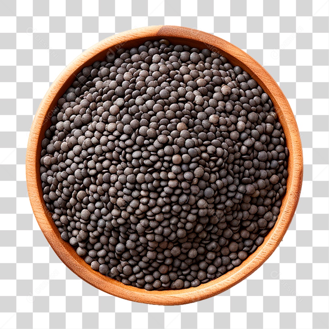 Tigela de Caviar PNG Transparente