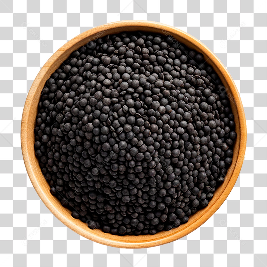 Tigela de Caviar PNG Transparente