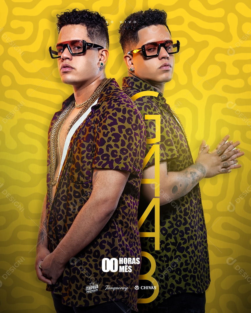 Flyer Story Gaab Social Media PSD Editável