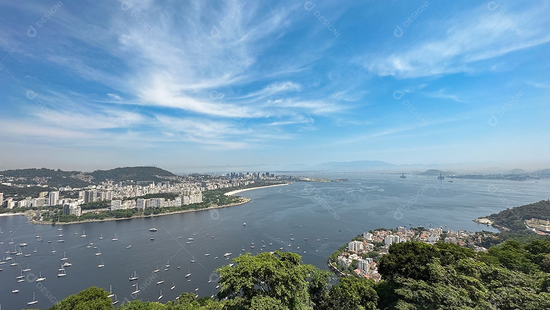 Baía oceânica de guanabara