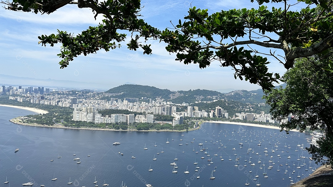 Linda paisagem do Rio de Janeiro.