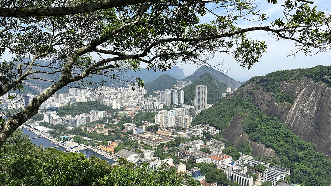 Linda paisagem do Rio de Janeiro.