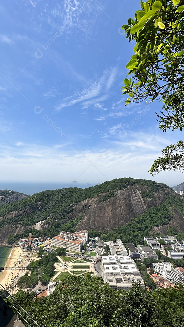 Linda paisagem do Rio de Janeiro.