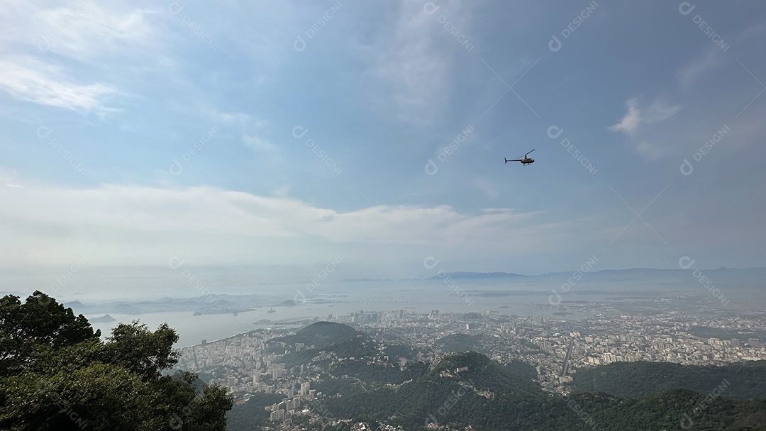 Vista aérea da cidade do Rio de Janeiro