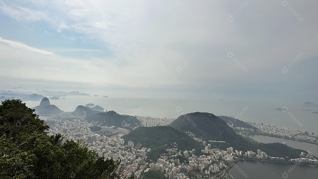 Vista aérea da cidade do Rio de Janeiro