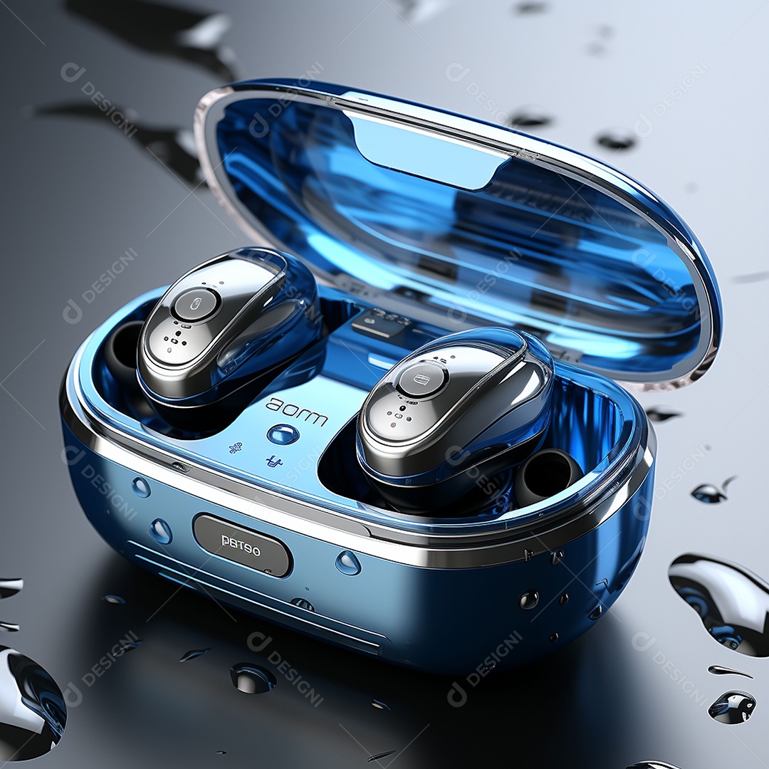 Fones de ouvido sem fio via bluetooth