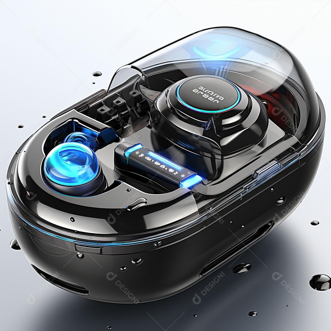 Fones de ouvido sem fio via bluetooth