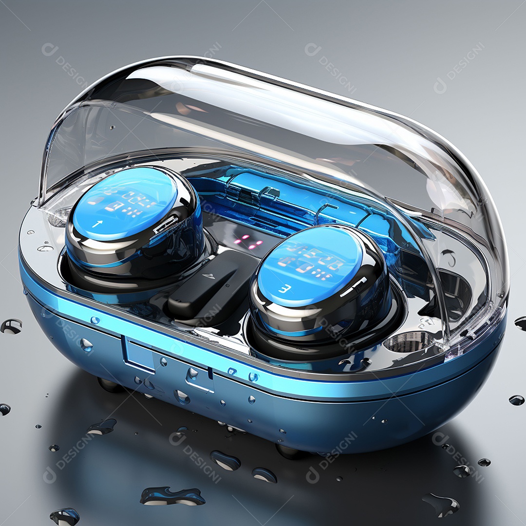 Fones de ouvido sem fio via bluetooth