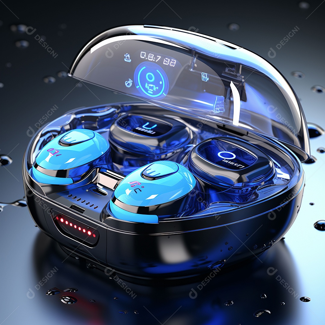 Fones de ouvido sem fio via bluetooth