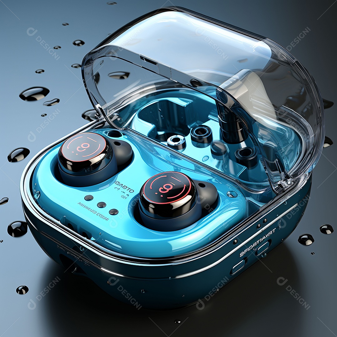 Fones de ouvido sem fio via bluetooth