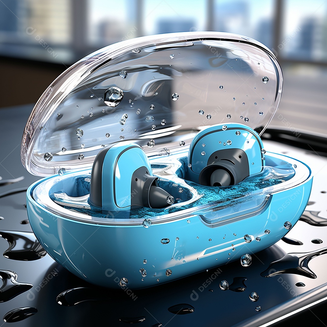 Fones de ouvido sem fio via bluetooth